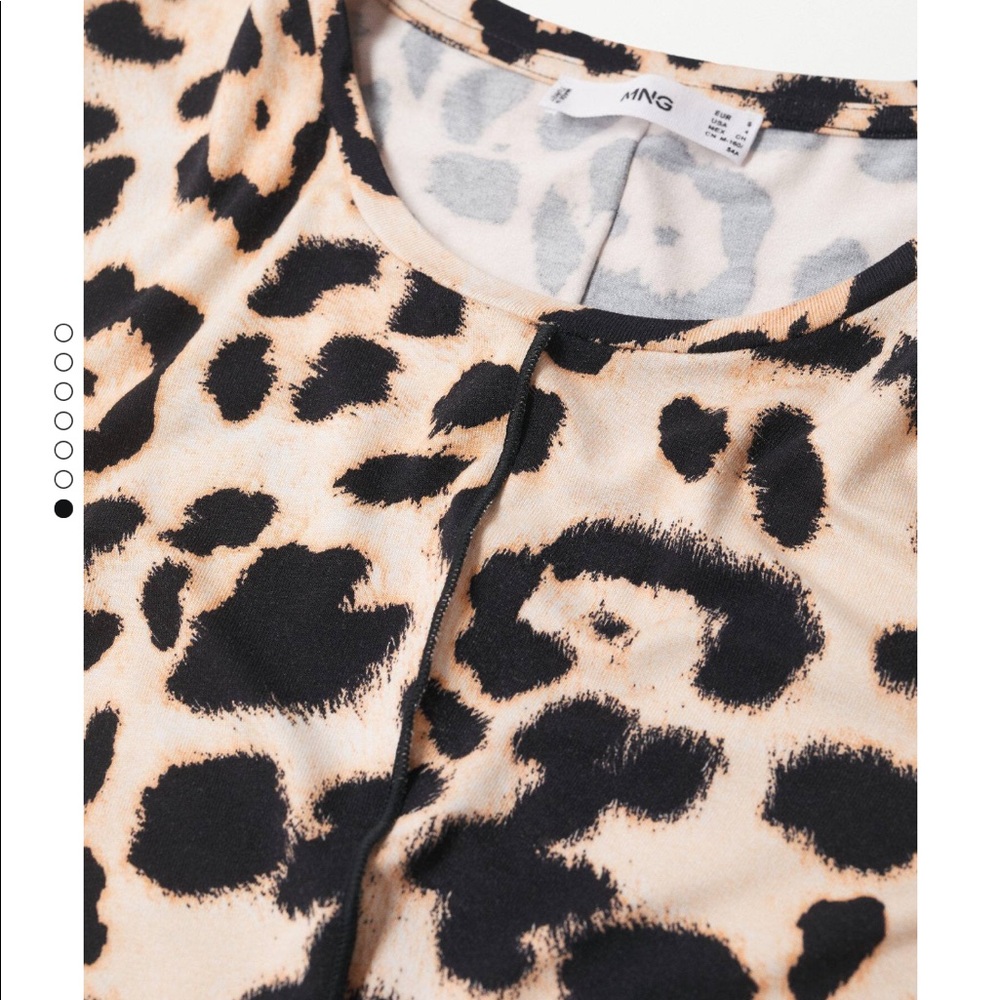 Mango midi leopard dress - Picture 6 of 8